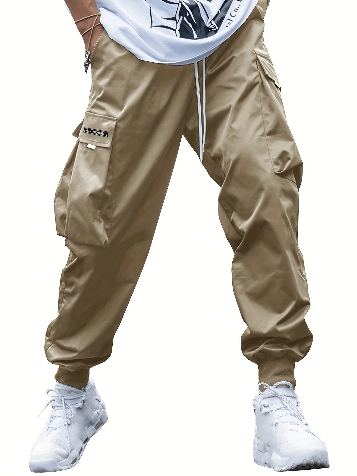 Oversized Cargo Multi-pocket Men's Casual Pants